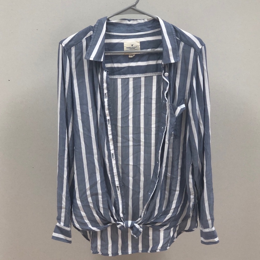 NWOT American Eagle Oversized Button-Up